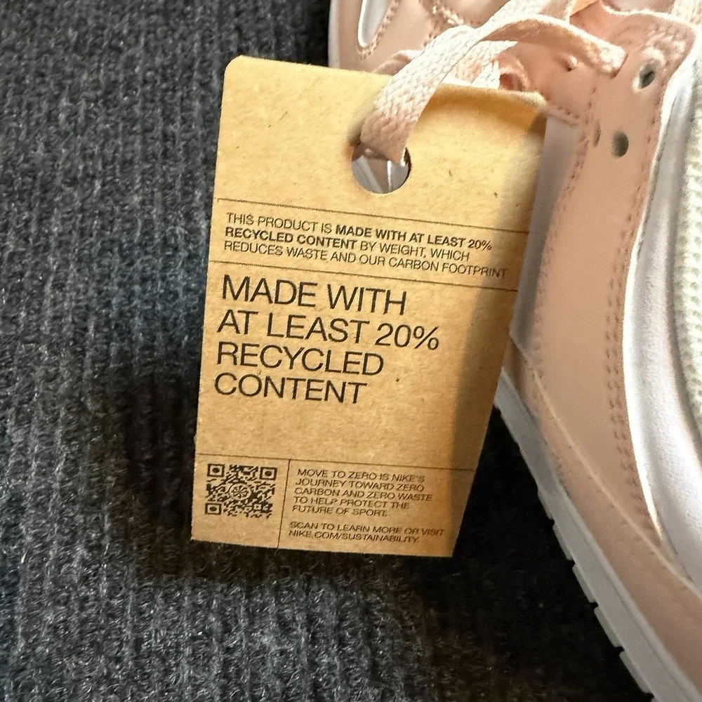Size 8.5 Nike Dunk Low Next Nature Pale Coral Pink Unworn Tennis Shoes Sneakers - Picture 4 of 8